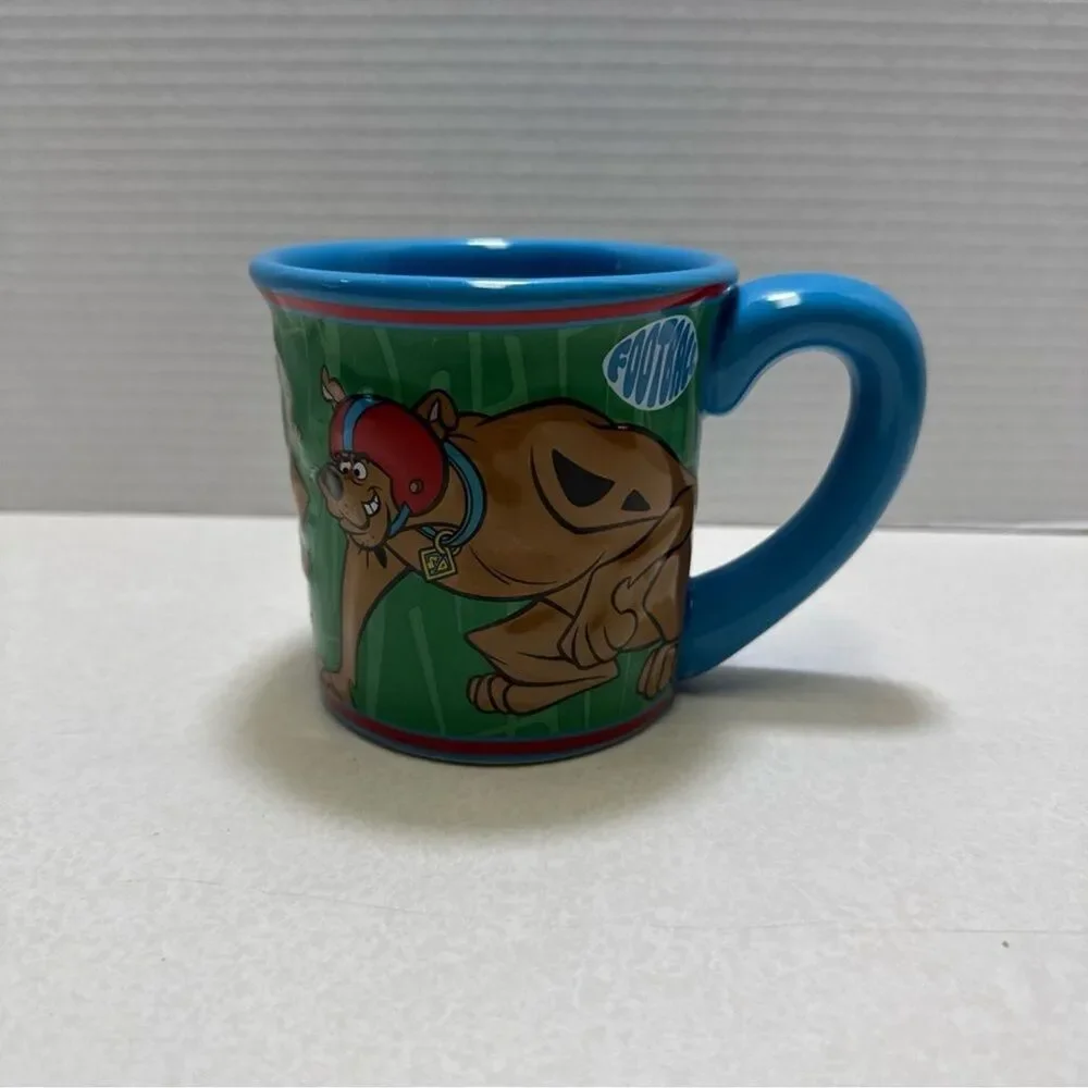 Scooby Doo Football 3-D Large Blue Mug